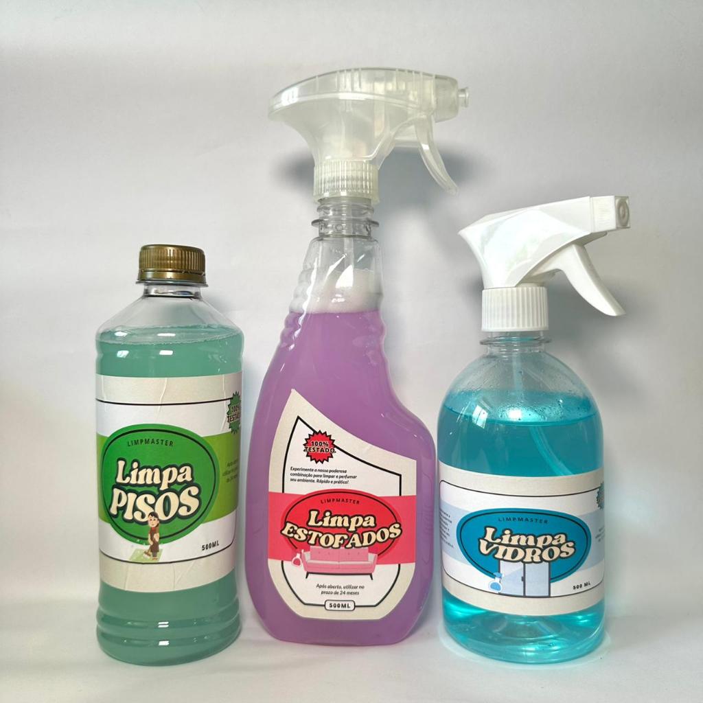Kit Limpeza 3 em 1 Cheiroso Removedor de Sujeiras | Shopee Brasil