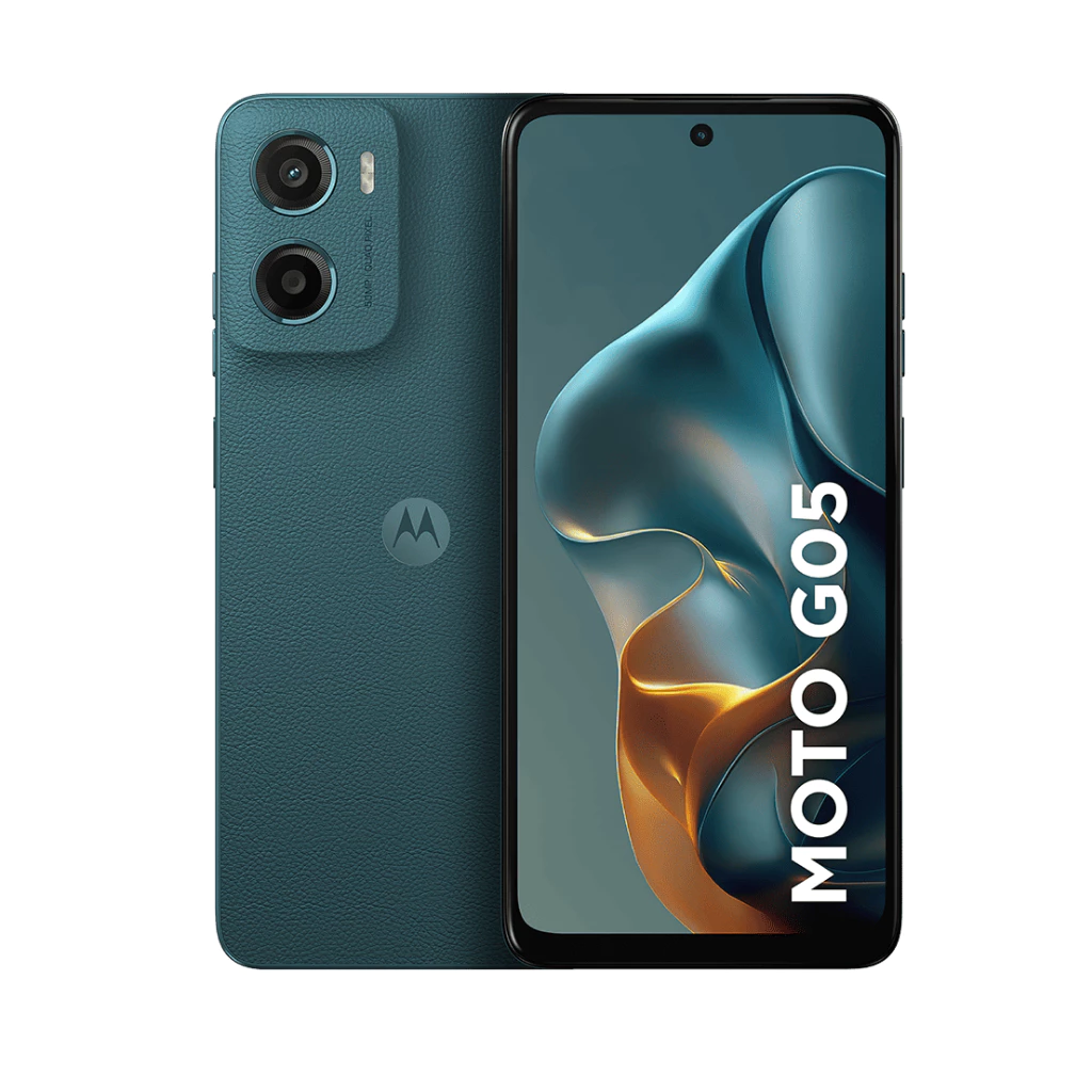 Smartphone Motorola Moto G05 256GB 4G LTE 12GB RAM Boost Camera 50MP AI Tela 6.7 Verde