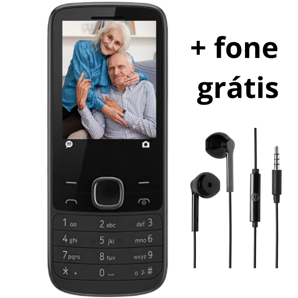 Nokia Celular Simples 4G – Ideal para Idosos, Dual Chip, Tela 2.4 ...
