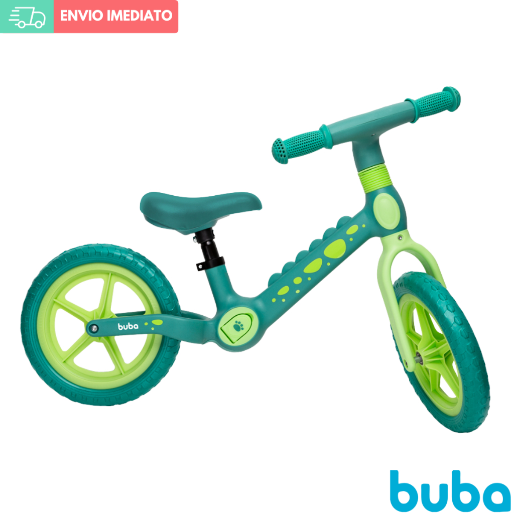 Bicicleta de Equilíbrio Infantil Dino Buba Sem Pedal | Shopee Brasil