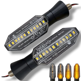 Pisca Seta Led Moto Sequencial Twister Cb300 Xre Par em Oferta na Shopee