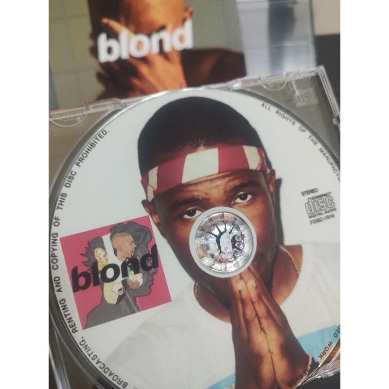 CD Frank Ocean - Blond (FanMade) | Shopee Brasil
