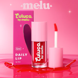 Daily Lip Tint Luluca by Melu Gloss Labial , Alta Durabilidade Ruby Rose em Oferta na Shopee