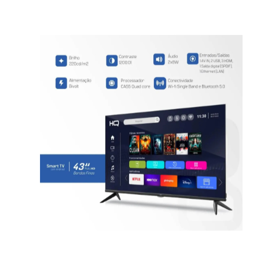 Smart tv 43