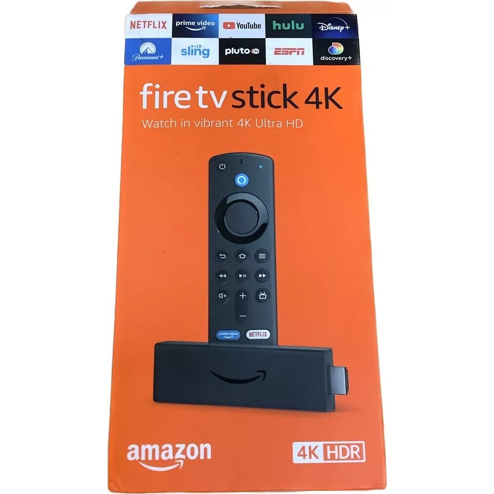 Amazon Fire Tv Stick 4k Ultra HD Wifi 6 Alexa Controle Voz | Shopee Brasil