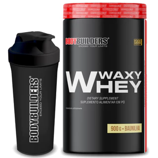 Whey Protein Waxy Whey 900g + Coqueteleira 600ml - Bodybuilders