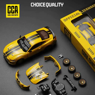 Kit Miniatura Ford Mustang GT 1:42 – Carro de Coleção Peças Extras para Customizar Portas que Abrem
