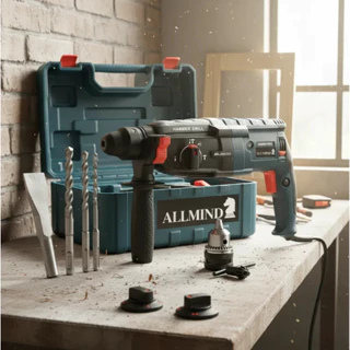 Martelete 5kg Furadeira de Impacto 1200w Rompedor Demolidor Tipo Bosch Profissional Com Acessorios em Oferta na Shopee