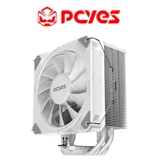 Air Cooler Para Processador Pcyes Frost Pulse White Ghost