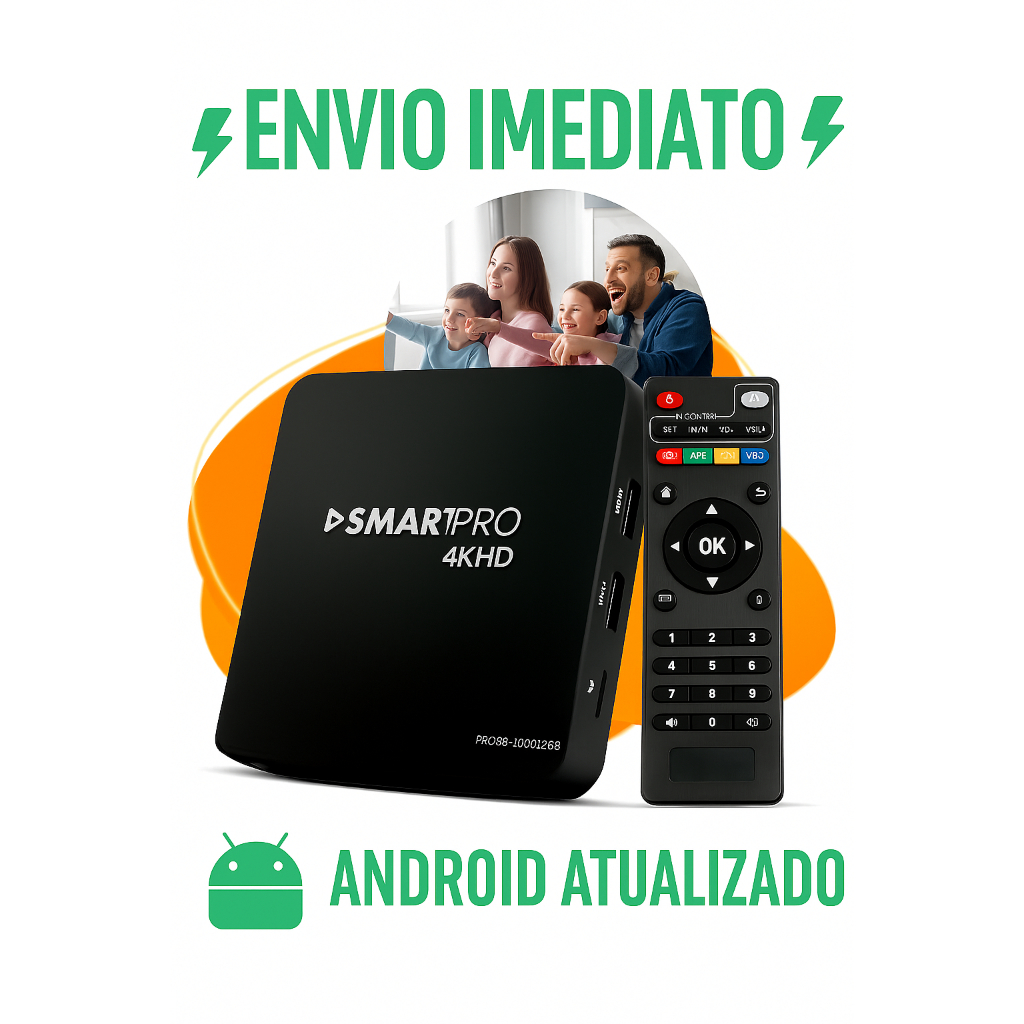 Smart Box Tv Proeletronic Prosb-3000 3 Geração Preto