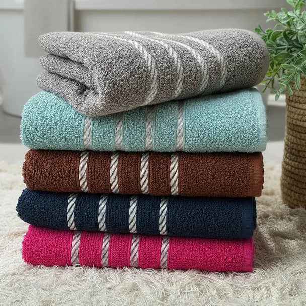 Kit 4 Toalhas Grande 100 Algodão Alta Absorção Toalha Rosto