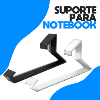 Suporte Notebook Ergonômico Resistente Altura Fixa Resfriamento Fácil Uso