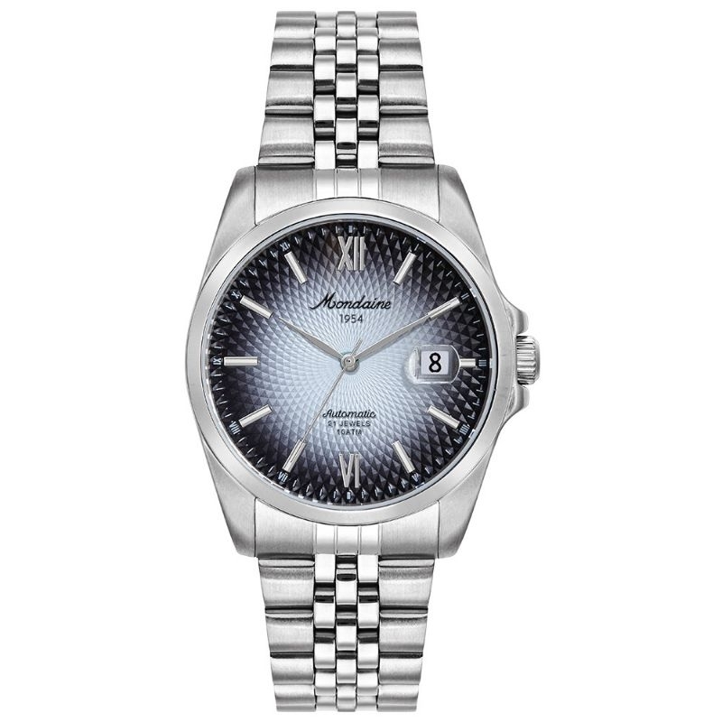 RELÓGIO MONDAINE MASCULINO AUTOMÁTICO EDIÇÃO 1954 40MM 32993G0MVNA6