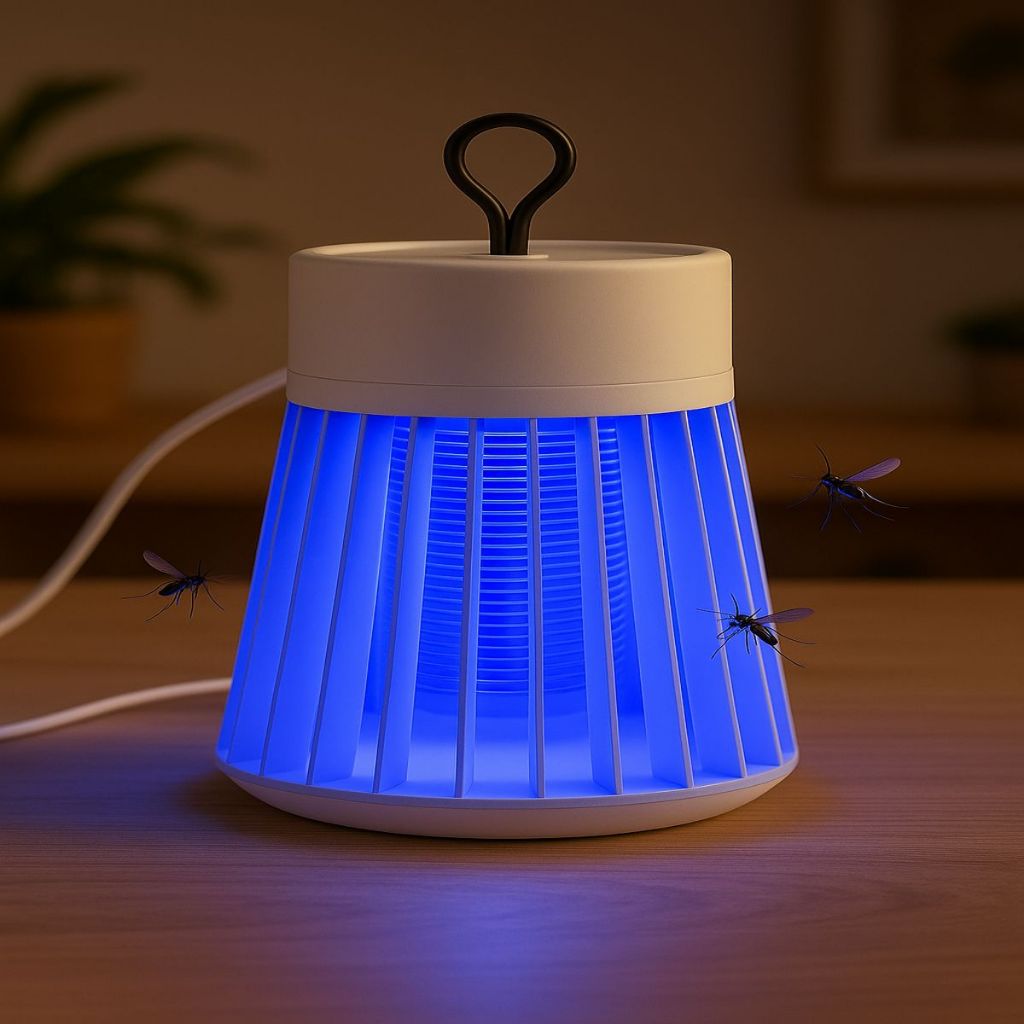 Luminária Mata Mosquito USB LED UV – Silenciosa e Segura e Eficiente