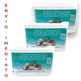 1kg - 2kg - 3kg Cera de Coco Solven para Vela 100% Vegetal