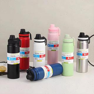 Garrafa Térmica Espacial 800ml/1000ml Inox 304 Isolamento Longo Prazo Quente e Frio O13