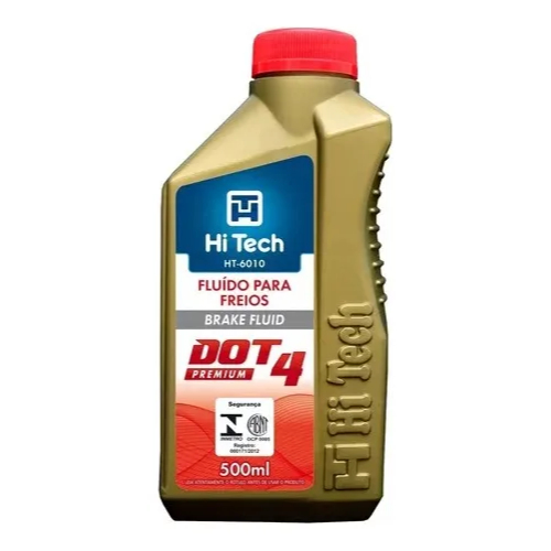 Fluido De Freio Dot4 500ml Marca Hi Tech Original | Shopee Brasil