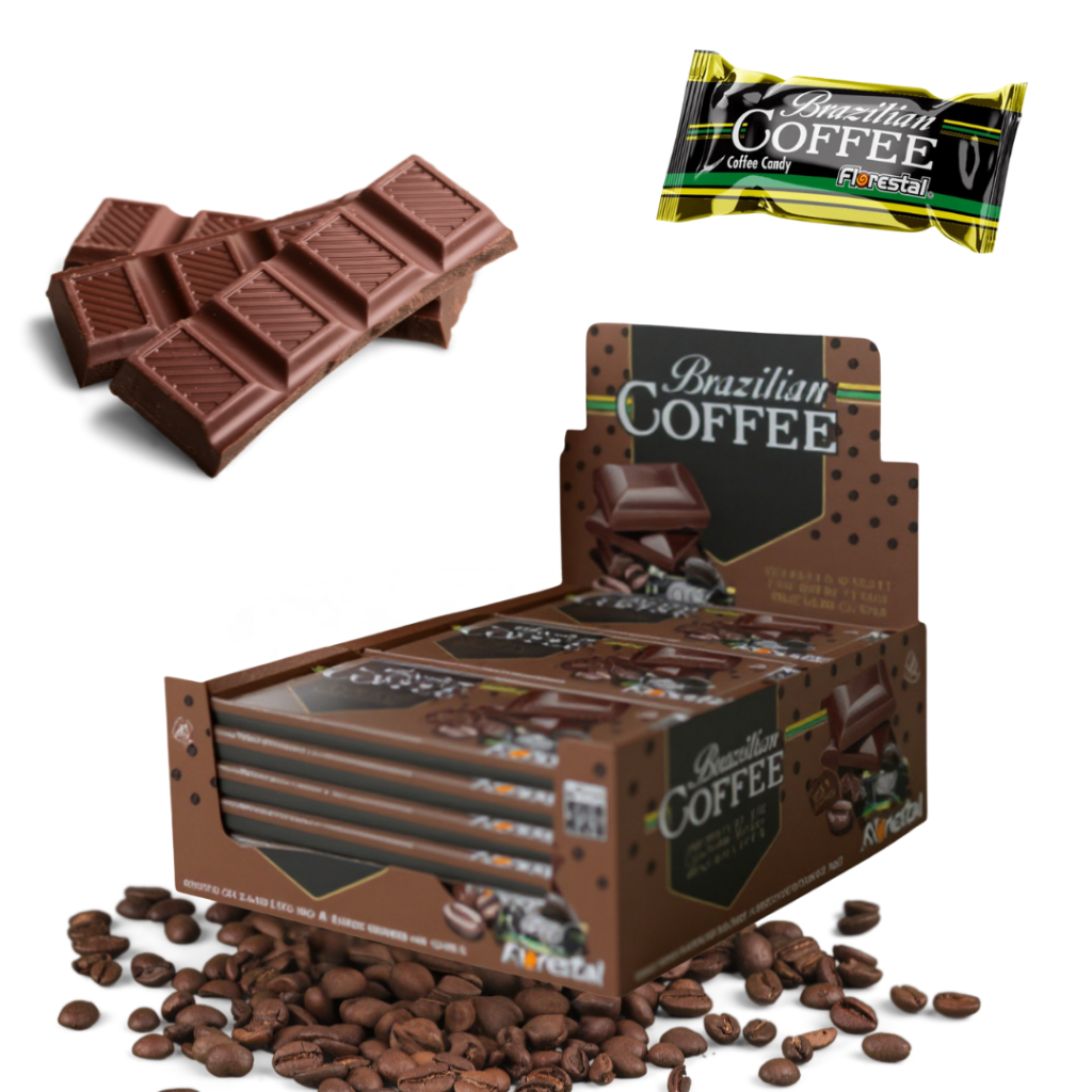Chocolate Brazilian Coffee Florestal | Display com 15 un de 20g