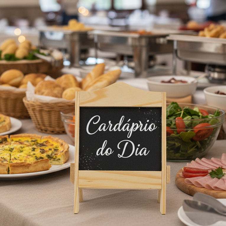 Lousa de Mesa Madeira Pinus Cru Decorativa Aniversário Resta
