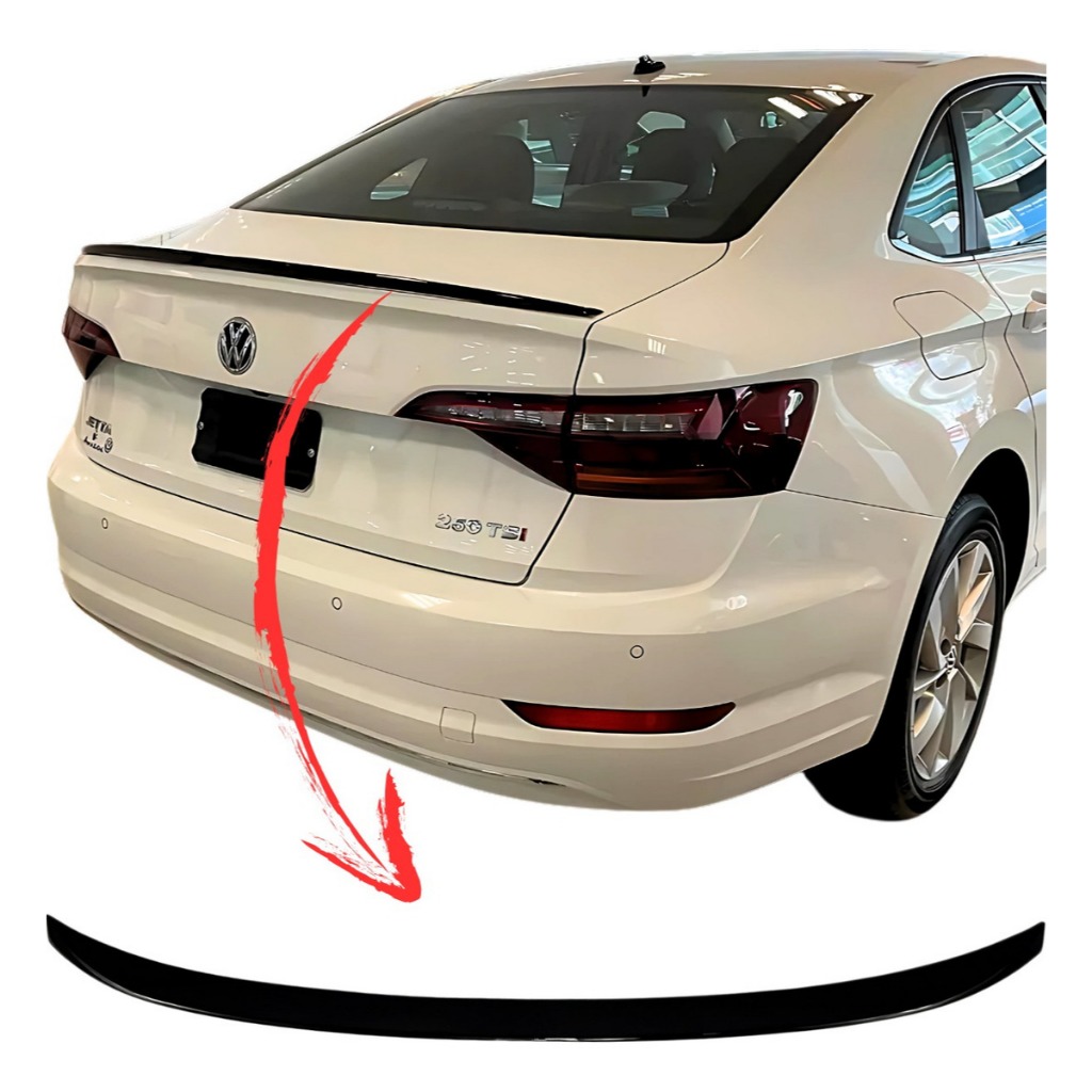 Aerofólio Vw Jetta Mk7 Original Volkswagen Black Piano | Shopee Brasil