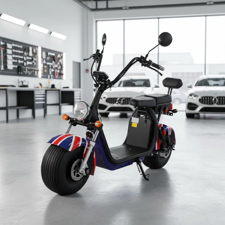 Moto Elétrica 2000w Scooter Veloz Até 150kg Importway