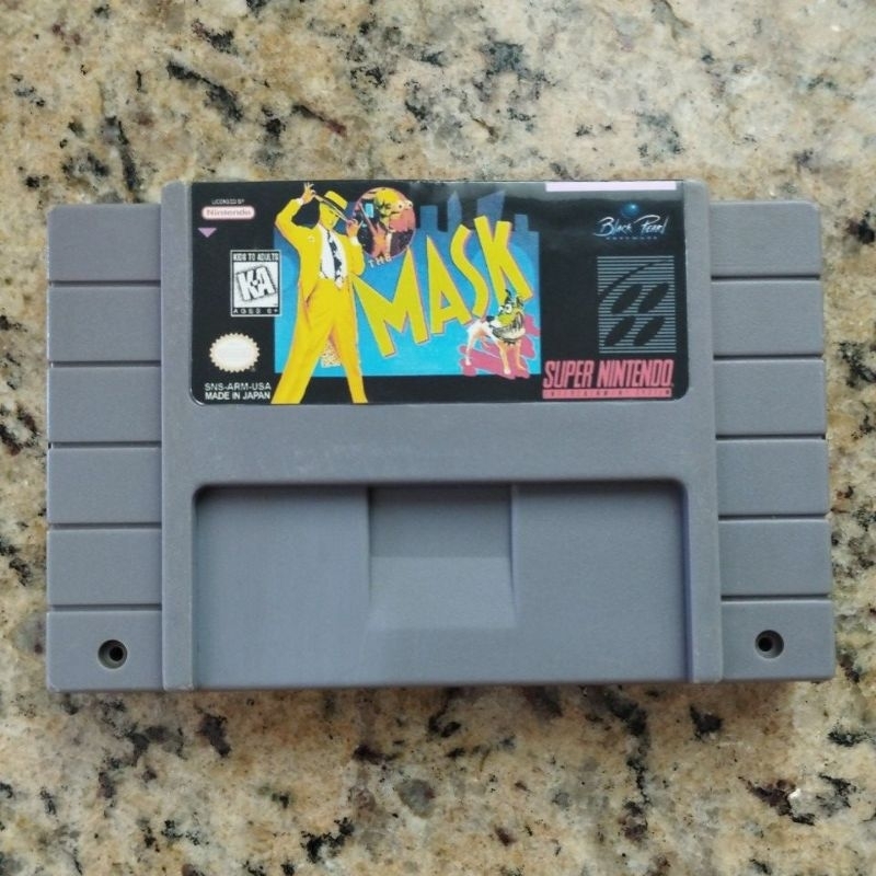 Jogo Super Nintendo SNES The Mask | Shopee Brasil