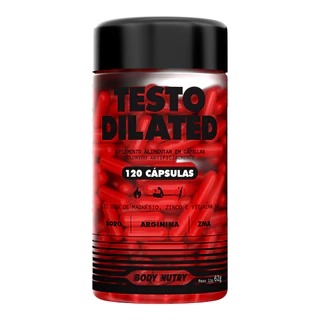 Testo Dilated + Vas*Dilatador - 120 Cápsulas - Body Nutry em Oferta na Shopee