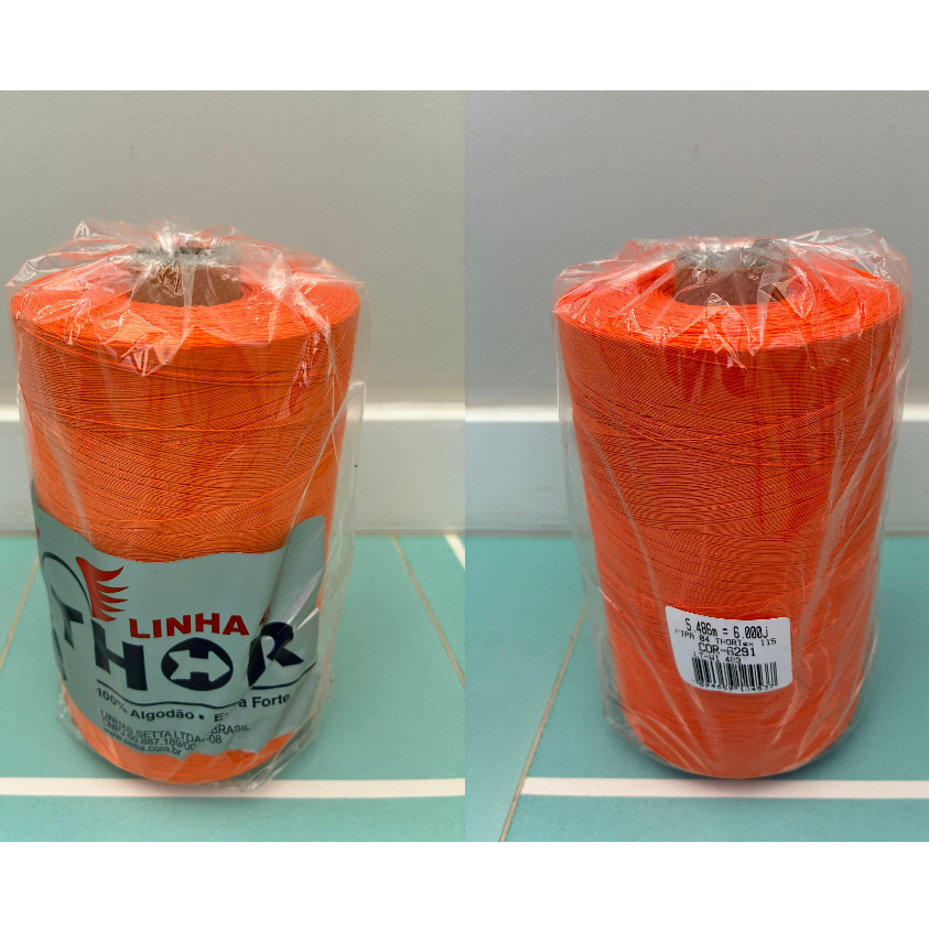 Linha Para Pipa Fio 4 Thor - 6.000 Jardas - Tex 115 - Setta