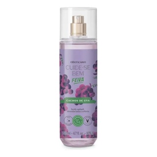 Body Splash Desodorante Colônia Cuide-se Bem Feira Cachos de Uva 200ml em Oferta na Shopee