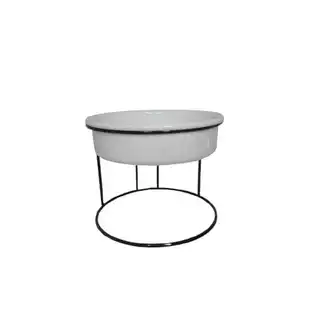 Comedouro Ração/Água PET de Alumínio c/ Suporte Elevado 250ml