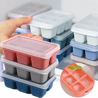 Forma De Silicone Gelo com Tampa Pote Porta Papinha Lavável Livre BPA