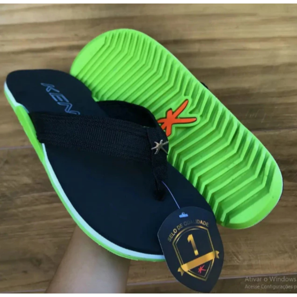 22222Sandália Chinelo KenNK6 Original Masculino Lançamento