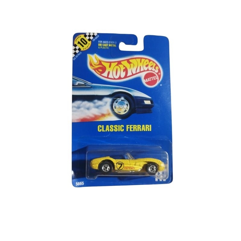 Hot Wheels Ferrari 250 BLUE Card 1990 | Shopee Brasil