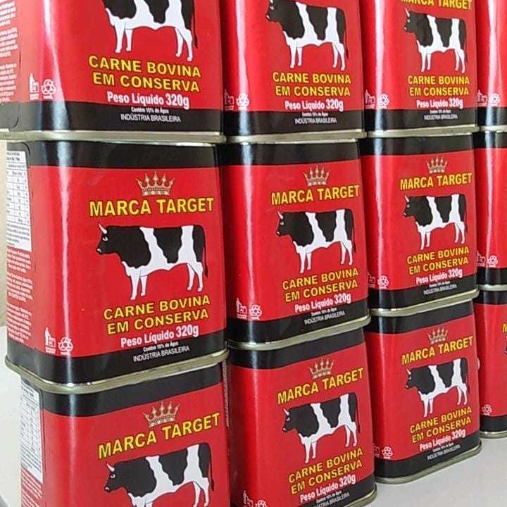 Carne Bovina Em Conserva 320g Target Friboi Kit 2 Unidades | Shopee Brasil