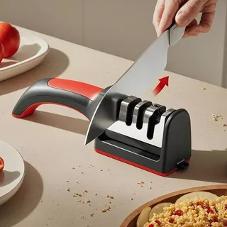 Afiador De Faca Cozinha Profissional Amolador Tesouras em Oferta na Shopee