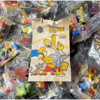 Bonecos Action Figures - The Simpsons Lote Burguer King