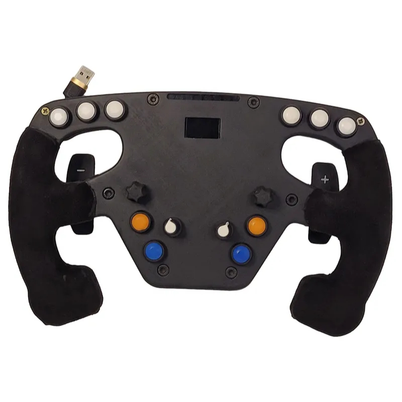Aro Para Simuladores De Corrida Para Pc Estilo Fanatec Preto