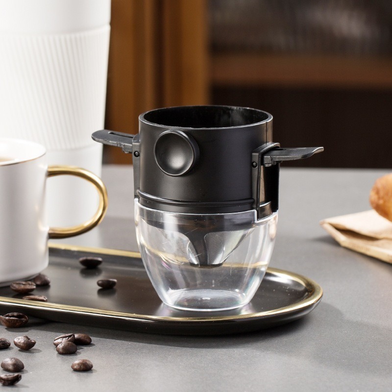 Filtro de Café Portátil Plegable – Arma Essencial para Café de Filtração Manual Sem Papel L8
