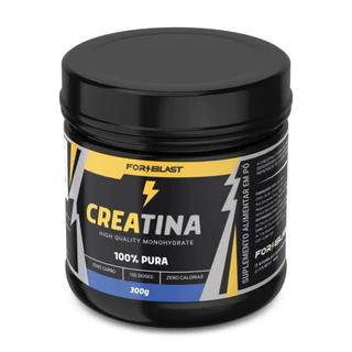 Creatina Pura Monohidratada 300g Forblast Suplemento Alta Performance Ganho de Força 200 Mesh