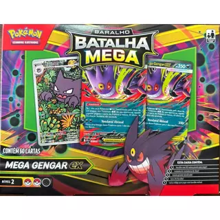 Pokemon Baralho Batalha Mega Gengar Ex + Mega Diancie Copag