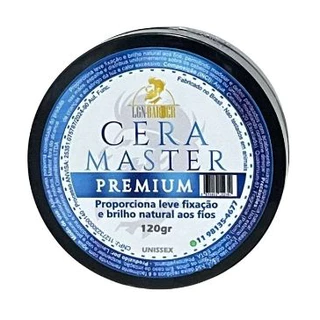 Cera Master Premium Modeladora Unissex – Fixação Leve com Rícino e D-Panteno 120g - LGN Barberl