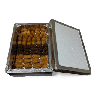 caixa de isopor de 8L laminada para churrasco, salgados, peixes