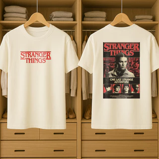 Camiseta T-shirt Streetwear Personalizada Estampa Stranger Things Personagens Feminina Masculina