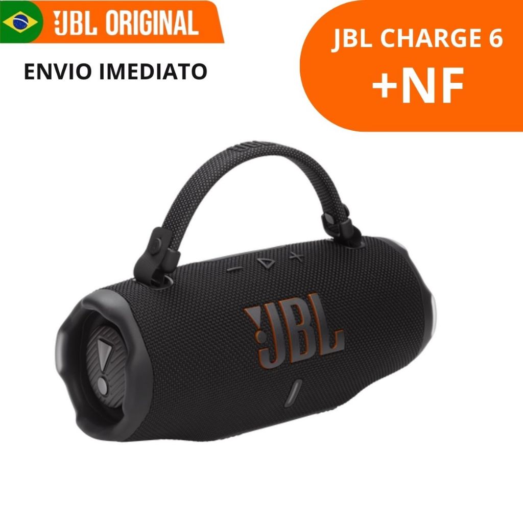 Caixa de Som JBL Charge 6 Bluetooth 45W Bivolt | Shopee Brasil