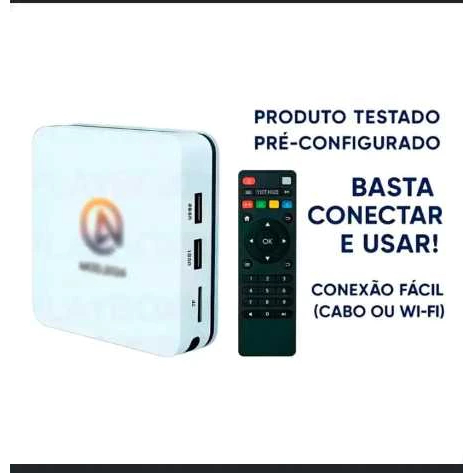 Aparelho Convers0r De Smart Tv Filmes e séries V10 4K BRANCO