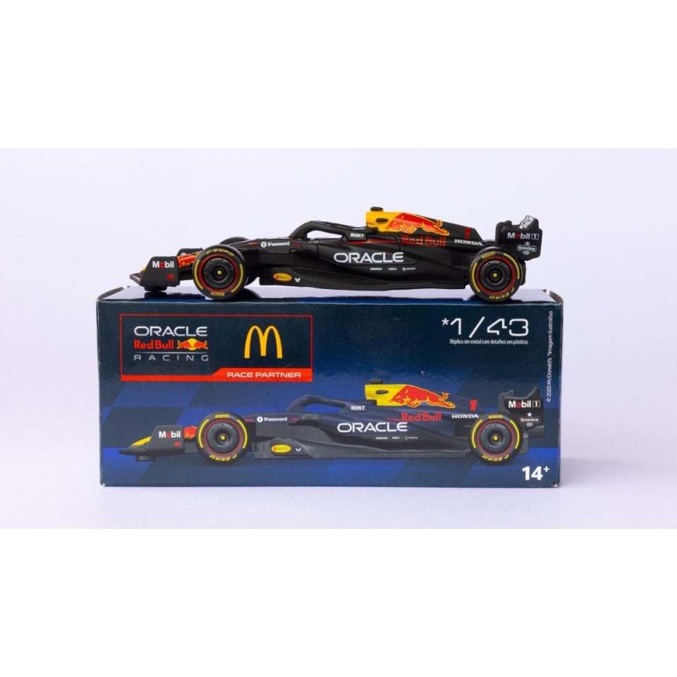 Fórmula 1 McDonald's - F1 Mac - 1/43 - ORIGINAL na caixa - NOVO