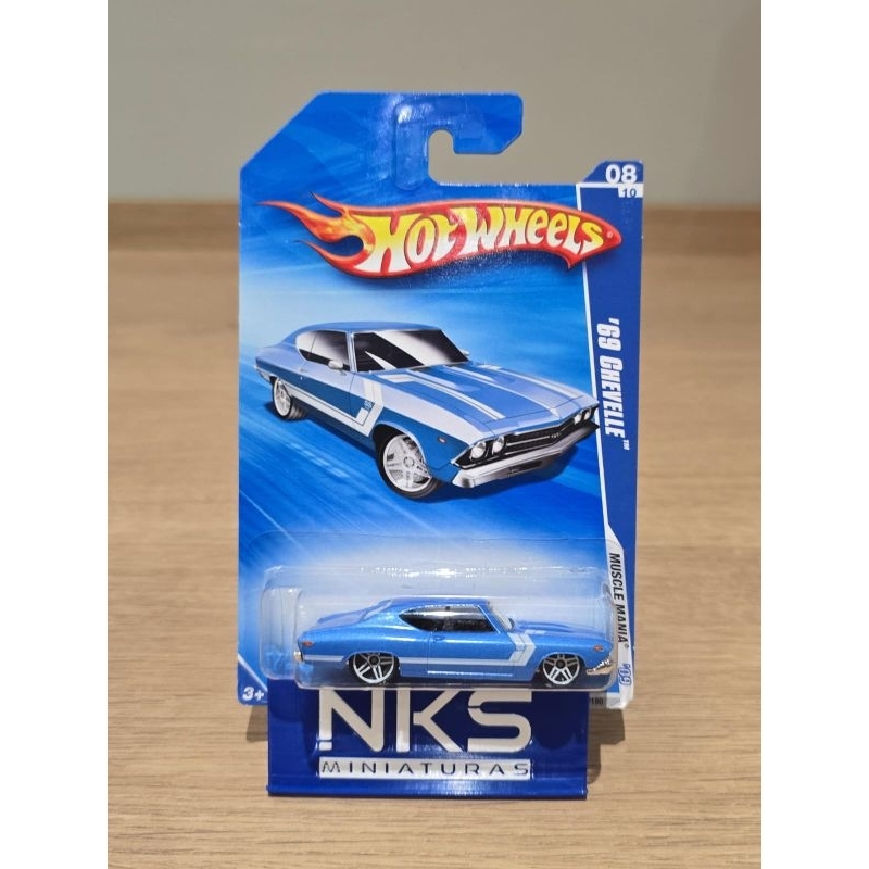 Hot Wheels 2018 Kmart Exclusive - '69 Chevelle SS 396 (NP40) - 1/64 - Occasion