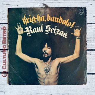 LP VINIL KRIG HA BANDOLO RAUL SEIXAS 1987 ( ÓTIMO) AL CAPONE