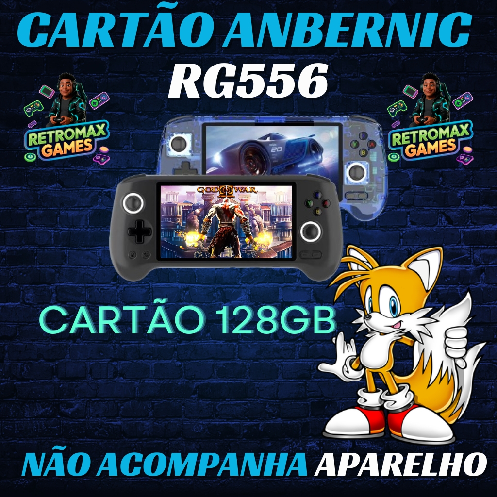Cartão para Anbernic RG556 64gb 128gb 256gb | Shopee Brasil