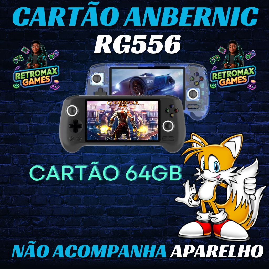 Cartão para Anbernic RG556 64gb 128gb 256gb | Shopee Brasil
